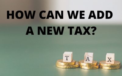 How can we add a new tax?