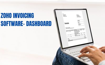 Zoho invoicing software- Dashboard