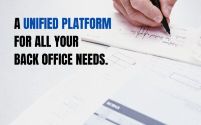 A unified platform for all your back office needs.