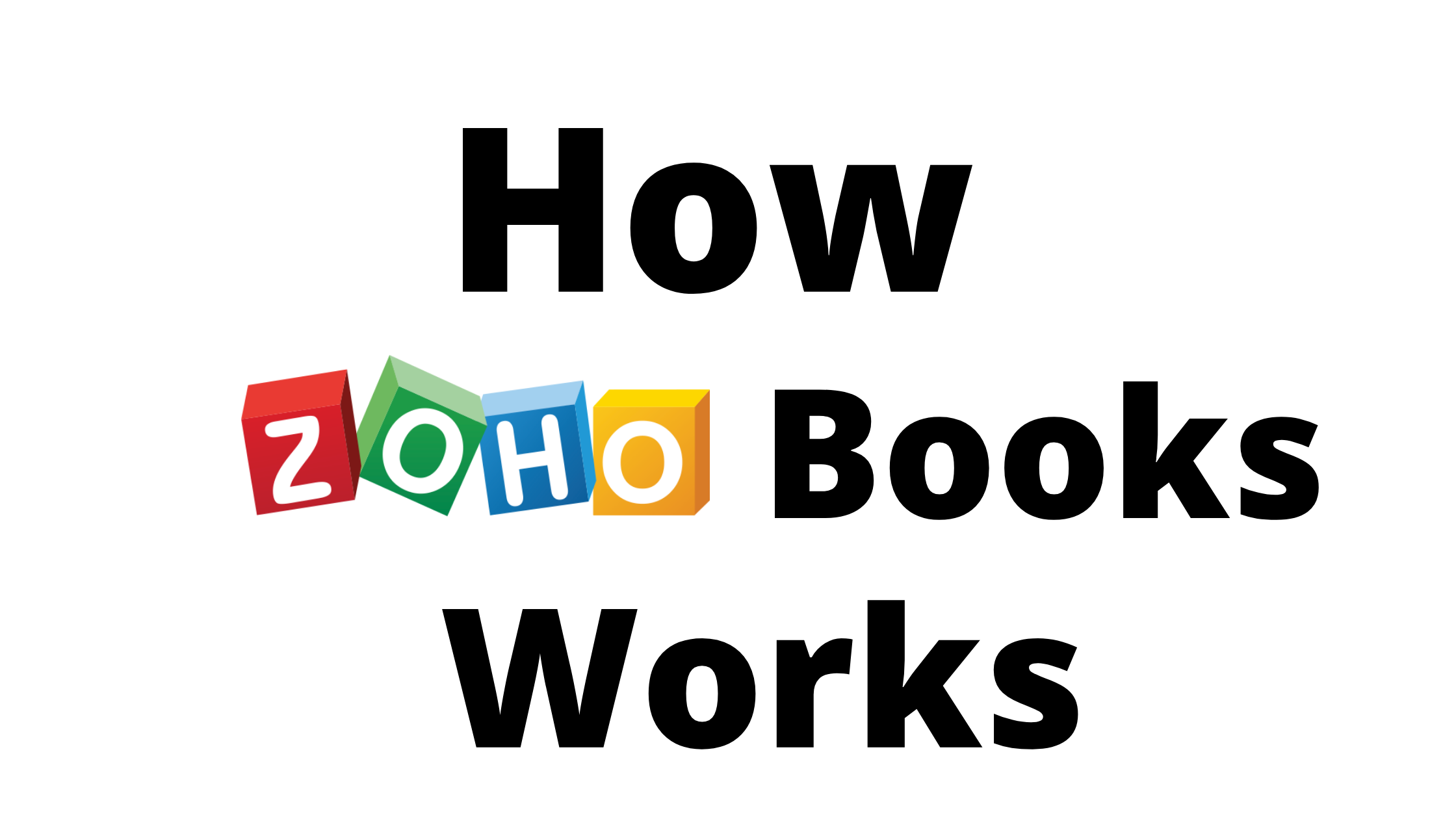 how zoho books works