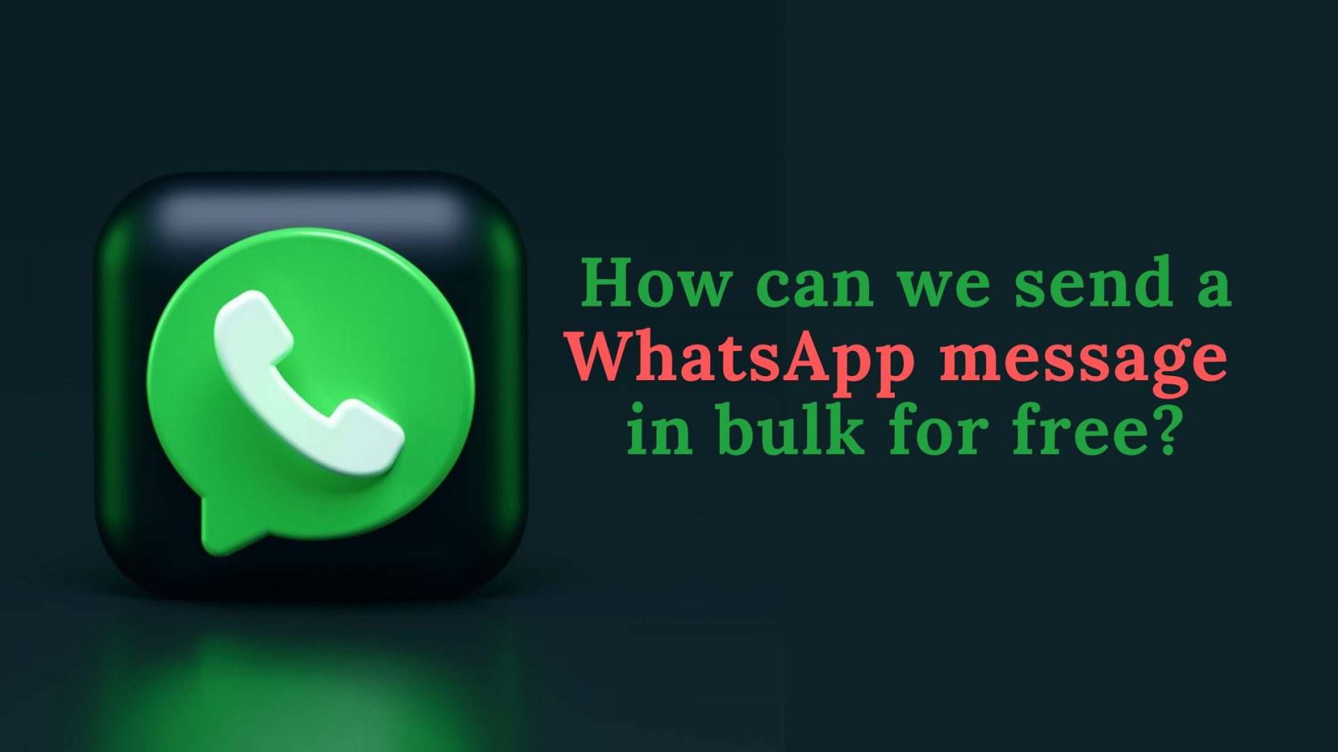 whatsapp message