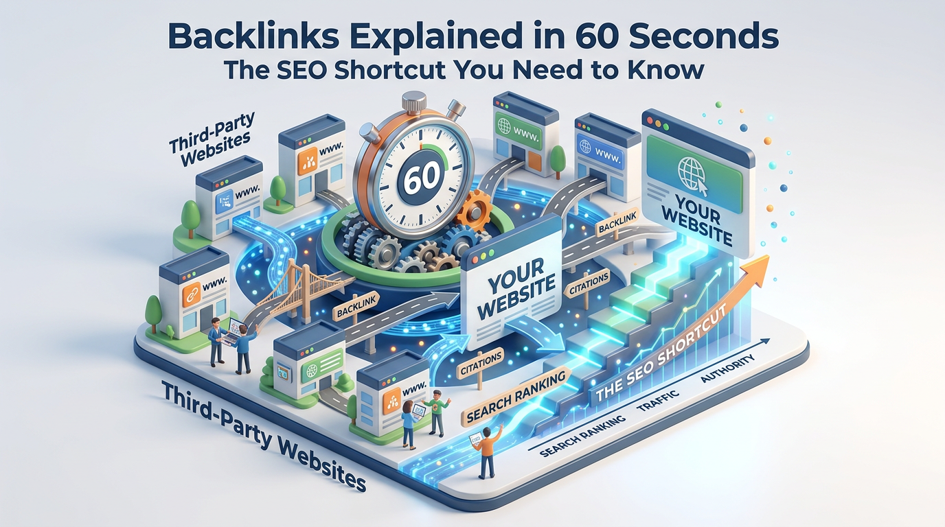 Backlinks Explained in 60 Seconds: The SEO Shortcut You Need to Know