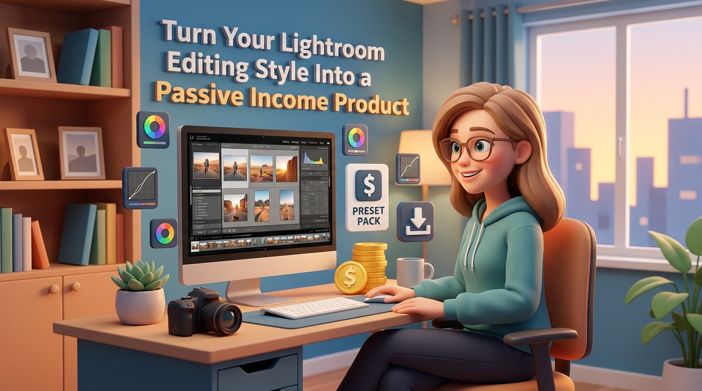 Turn Your Lightroom Editing Style Into a Passive Income Product