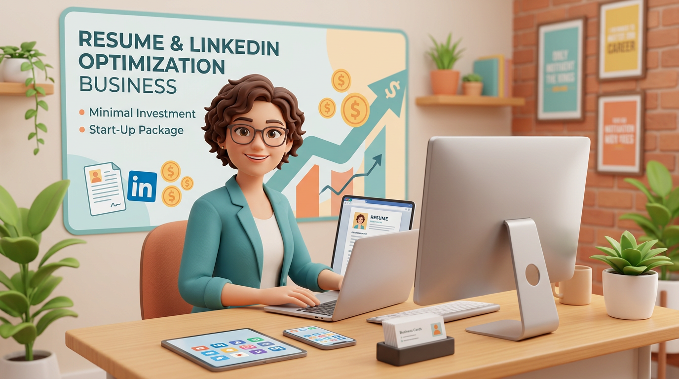 Start a Resume & LinkedIn Optimization Business With Minimal Investment