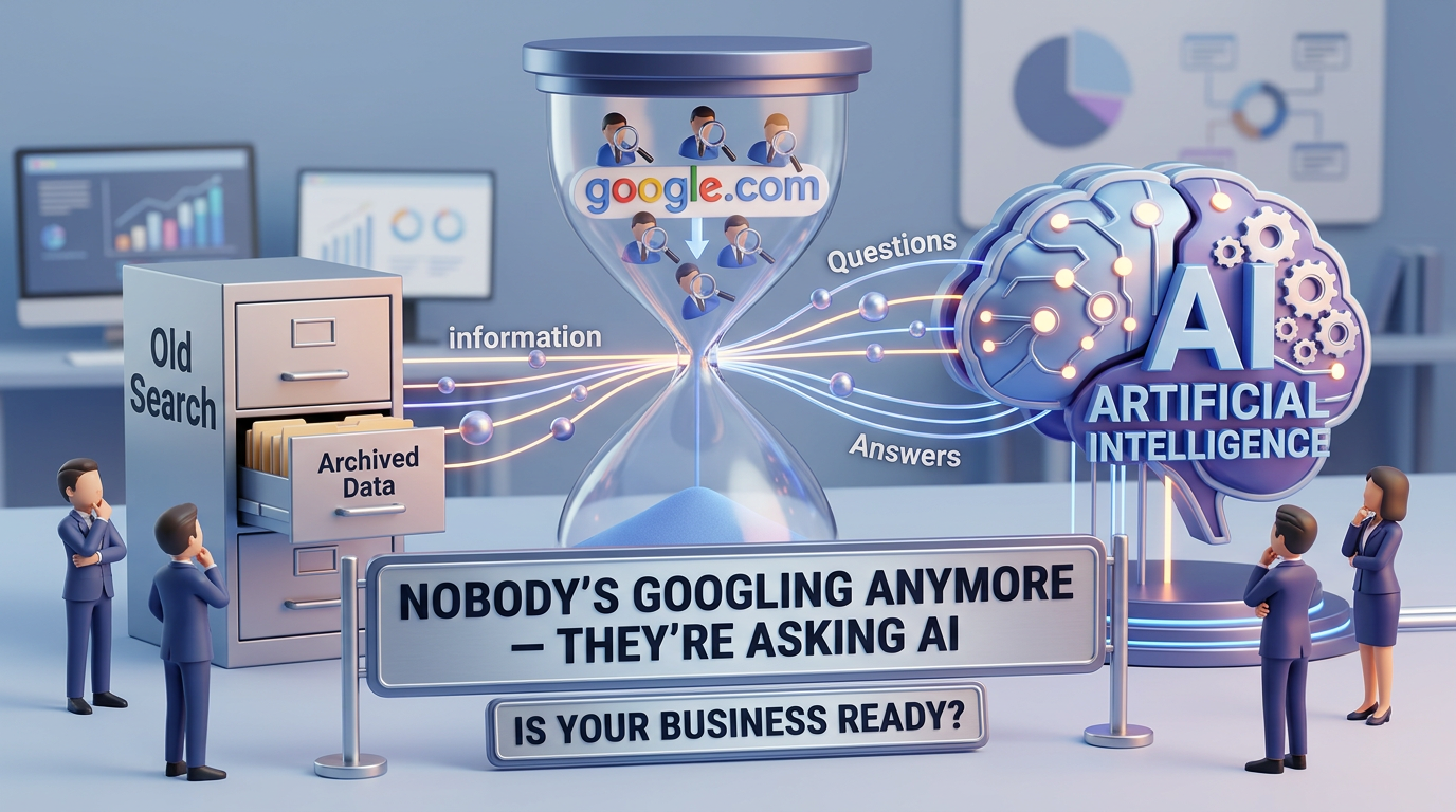 Nobody’s Googling Anymore — They’re Asking AI: Is Your Business Ready?