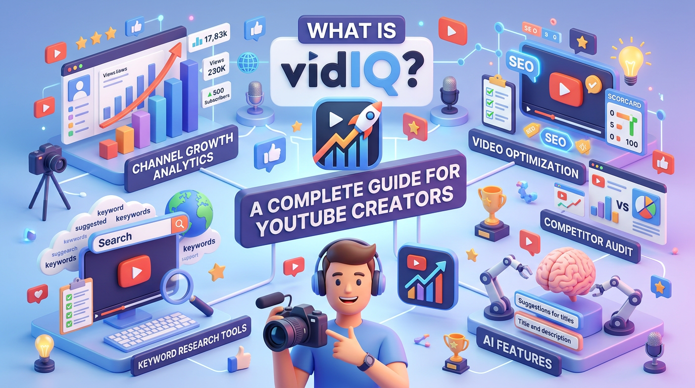 What Is vidIQ? A Complete Guide for YouTube Creators