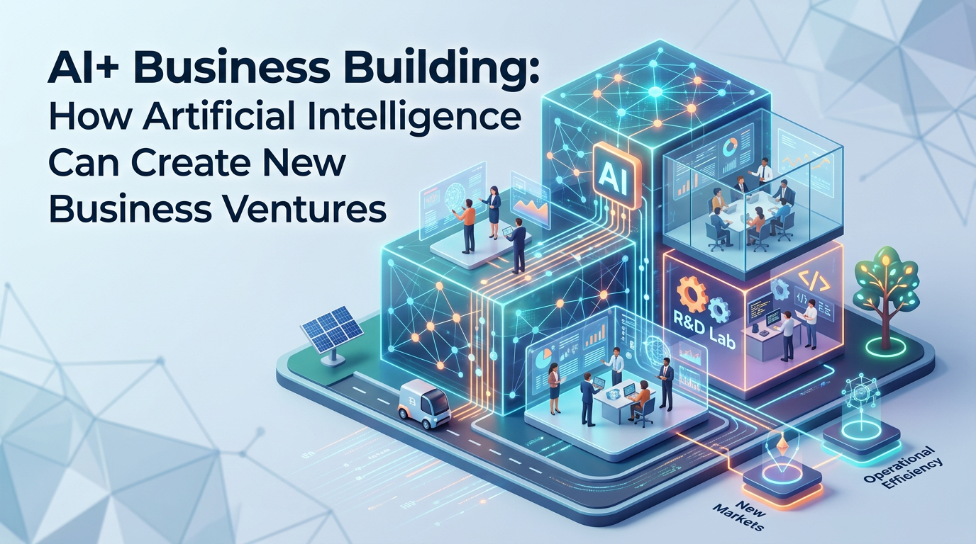 AI+ Business Building: How Artificial Intelligence Can Create New Business Ventures