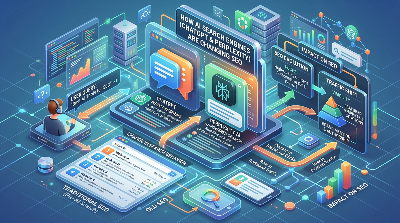 How AI Search Engines Like ChatGPT and Perplexity Are Changing SEO